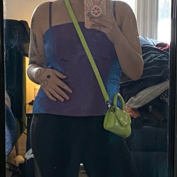 Y2K Vintage Holographic Top - Picture 4 of 4